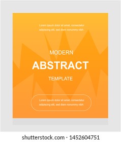 Dynamic, colorful modern. abstract template design.