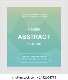 Dynamic, colorful modern. abstract template design.