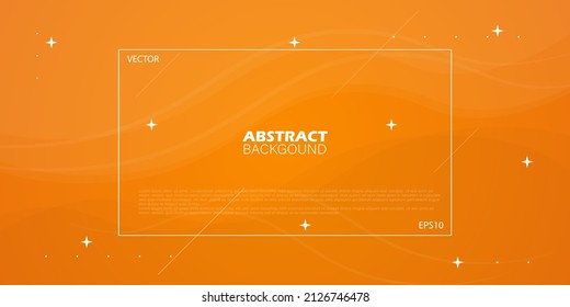 Diseño dinámico de fondo color naranja texturado en 3D con colores vivos. Vector EPS10.