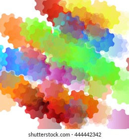 Dynamic colorful shapes. EPS10 vector abstract background