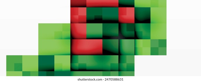 Dynamic colorful squares background. Vector Illustration For Wallpaper, Banner, Background, Card, Book Illustration, landing page