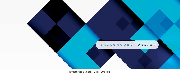 Dynamic colorful squares background. Vector Illustration For Wallpaper, Banner, Background, Card, Book Illustration, landing page