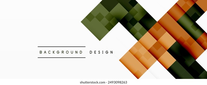 Dynamic colorful squares background. Vector Illustration For Wallpaper, Banner, Background, Card, Book Illustration, landing page