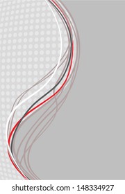 Dynamic colorful stripes. EPS10 vector abstract background