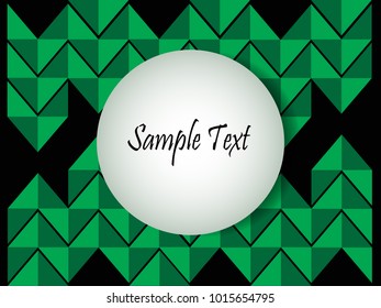 Dynamic and colorful template for advertising, vector illustration
