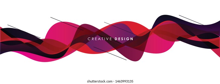 Dynamic colorful vibrant wave abstract colorful background For banner social media, landing page, minimal poster. flyer, ideal for banner, web, header, cover, billboard, brochure