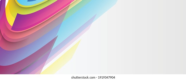 Dynamischer, bunter Hintergrund. Minimale abstrakte Wellenform auf ruhigem Farbverlauf-Hintergrund für Broschüre, Poster, Broschüre, Geschäftsbericht, Buchcover