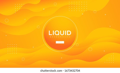 Dynamic colorfull shapes background isolated on gradient background