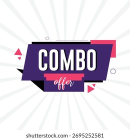 Dynamic Combo Offer Banner - Special Discount Promotion Label