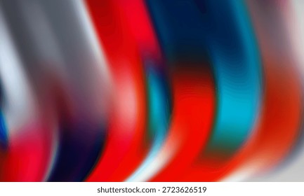 Una composición dinámica de bandas de colores vívidos y suaves curvas blancas crea un fondo moderno y animado adecuado para proyectos tecnológicos, de diseño o creativos. Enérgico, 