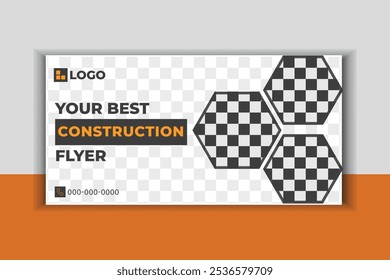 Dynamic Construction Billboard for Industrial Projects and Real Estate Developments | Eye-Catching Billboard Design for Construction Companies and Builders | 