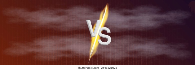 Dynamic contrast between two elements in a vibrant and energetic display at a themed event