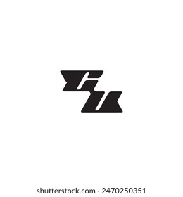 dynamic and cool design UC monogram initial logo letter esport concept