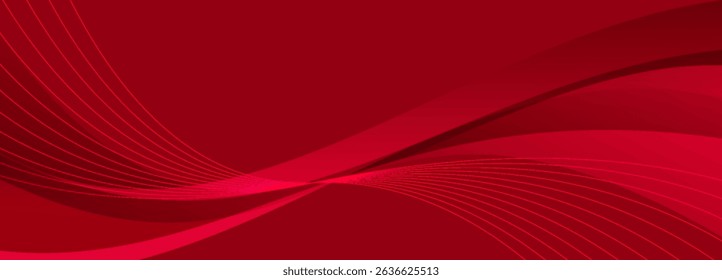 Dynamic crimson background featuring flowing lines and subtle gradients for versatile design applications in presentations and modern websites, inviting creativity