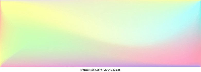 El Papel De Tela Dinámico De Onda De Curva Borrada. Fluid Vivid Pastel Colorful Smooth Surface. Malla de degradado multicolor de color brillante de color de amanecer. Fondo de degradado líquido del cielo arcoiris de la luz del agua.