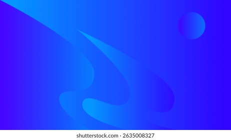 Curvas Dinâmicas com Contraste de Cores Brilhantes