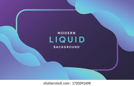 Dynamic dark purple textured background design in liquid style base on blue and purple color. EPS10 Vector background.