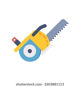 A dynamic design icon showcasing concrete saws, ideal for cutting applications.