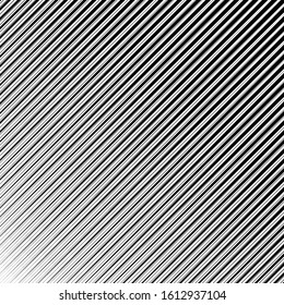 Dynamic diagonal, oblique, slanted lines, stripes geometric pattern, background. Texture with skew lines. Linear, lineal design with parallel, straight streaks. Tilted, angle strips illustration