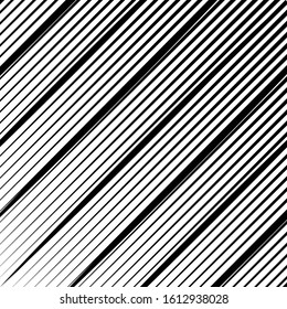 Dynamic diagonal, oblique, slanted lines, stripes geometric pattern, background. Texture with skew lines. Linear, lineal design with parallel, straight streaks. Tilted, angle strips illustration