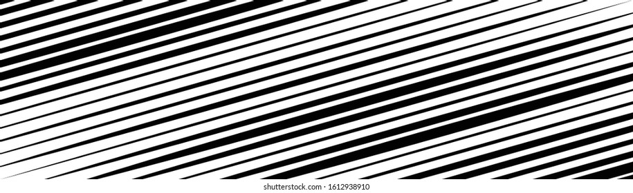 Dynamic diagonal, oblique, slanted lines, stripes geometric pattern, background. Texture with skew lines. Linear, lineal design with parallel, straight streaks. Tilted, angle strips illustration