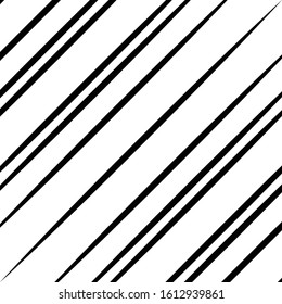 Dynamic diagonal, oblique, slanted lines, stripes geometric pattern, background. Texture with skew lines. Linear, lineal design with parallel, straight streaks. Tilted, angle strips illustration