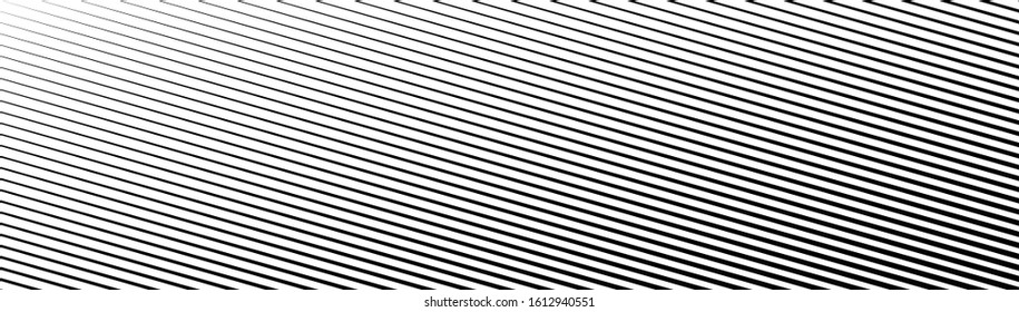 Dynamic diagonal, oblique, slanted lines, stripes geometric pattern, background. Texture with skew lines. Linear, lineal design with parallel, straight streaks. Tilted, angle strips illustration