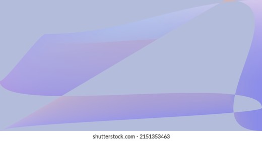 Dynamic Digital Modern Lavender Original Background. Minimal Layers Pastel Purple Multicolor Gradient Mesh. Violet Futuristic Fluid Smooth Horizontal Lines. Rainbow Color Dark Shape Illustration.