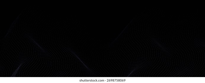 Fundo de onda digital dinâmico para designs e apresentações de tecnologia moderna