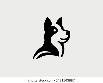Dynamic Dog Logos: Vector EPS Collection for Vibrant Branding