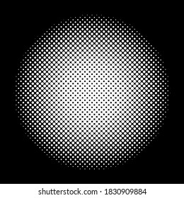 dynamic dot pattern with dot grid movement and depth