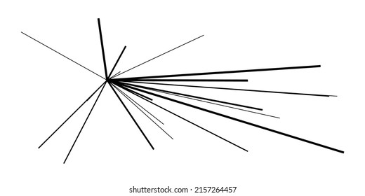 Dynamic, eccentric dynamic comic burst, action trail lines. Explosion, sparkle, spark element. Radial, radiating lines