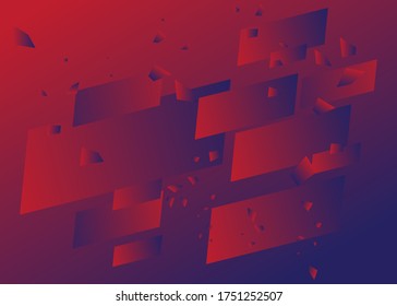 dynamic effect colorful futuristic technology style background banner vector