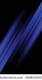 Dynamic electric blue lines on black create a stunning modern background perfect for technology, branding, and innovative business designs