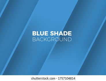 Dynamic Elegant Blue Shading Abstract Background