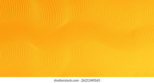 Um fundo abstrato laranja dinâmico e elegante com linhas de fluxo finas, criando uma sensação de fluidez e movimento. Este design vibrante e moderno é perfeito para marcas, arte digital, apresentações.