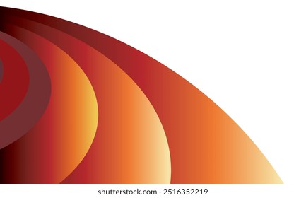 dynamic and energetic abstract background featuring vibrant red and orange gradient curves. The fluid shapes and bold colors create a sense of movement and energy. Perfect for modern and contemporary 