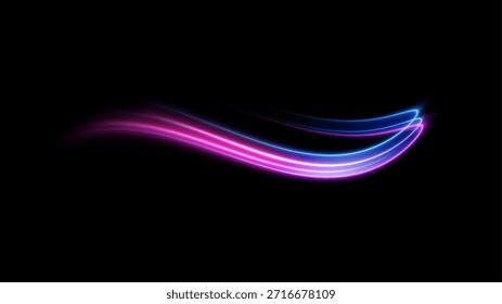 Dynamic energy background featuring intense neon light trails in motion. Captures raw power, speed, and excitement for sports car promotions, energy drink branding, music festival graphics