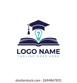 Dynamic energy logo design with lightning bolt fire and circular arrows representing power innovation and speed