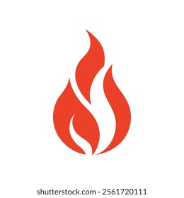 Dynamic Fire Flame Vector | Modern Fire Logo Design | Burning Hot Flame Icon | Abstract Heat Symbol | Fire Illustration for Branding, Sports, Energy, BBQ, and Gaming Graphics