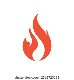 Dynamic Fire Flame Vector | Modern Fire Logo Design | Burning Hot Flame Icon | Abstract Heat Symbol | Fire Illustration for Branding, Sports, Energy, BBQ, and Gaming Graphics