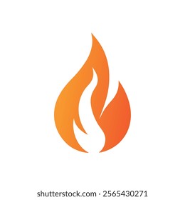 Dynamic Fire Flame Vector | Modern Fire Logo Design | Burning Hot Flame Icon | Abstract Heat Symbol | Fire Illustration for Branding, Sports, Energy, BBQ, and Gaming Graphics