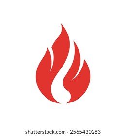 Dynamic Fire Flame Vector | Modern Fire Logo Design | Burning Hot Flame Icon | Abstract Heat Symbol | Fire Illustration for Branding, Sports, Energy, BBQ, and Gaming Graphics