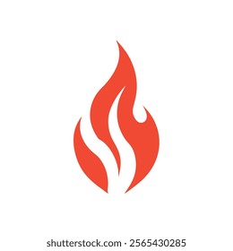 Dynamic Fire Flame Vector | Modern Fire Logo Design | Burning Hot Flame Icon | Abstract Heat Symbol | Fire Illustration for Branding, Sports, Energy, BBQ, and Gaming Graphics