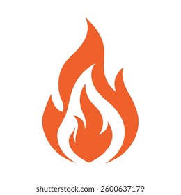 Dynamic Fire Flame Vector | Modern Fire Logo Design | Burning Hot Flame Icon | Abstract Heat Symbol | Fire Illustration for Branding, Sports, Energy, BBQ, and Gaming Graphics