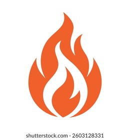 Dynamic Fire Flame Vector | Modern Fire Logo Design | Burning Hot Flame Icon | Abstract Heat Symbol | Fire Illustration for Branding, Sports, Energy, BBQ, and Gaming Graphics