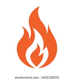 Dynamic Fire Flame Vector | Modern Fire Logo Design | Burning Hot Flame Icon | Abstract Heat Symbol | Fire Illustration for Branding, Sports, Energy, BBQ, and Gaming Graphics