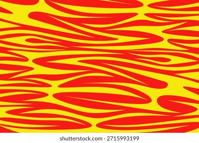 Dynamische Flamme Nahtloses Design für Textil-Anwendungen