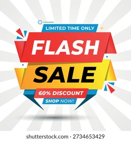 Dynamic Flash Sale Offer Tag with Limited Stock Discount