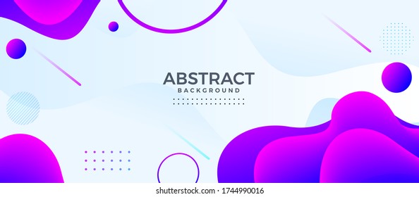 fondo abstracto de ondulación del fluido dinámico. plantilla de diseño vectorial para banner, publicidad, fondo de pantalla, afiche, portada, etc.